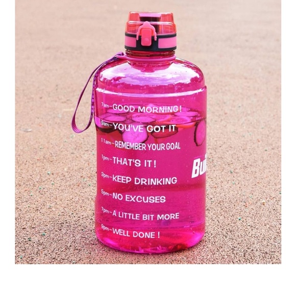 New buildlife pink purple gallon water bottle - Picture 7 of 10